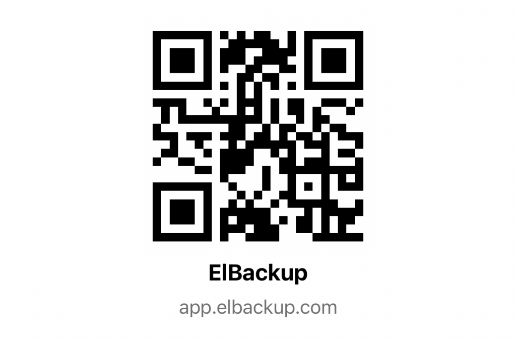 qr elbackup